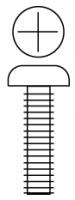 Screw, M3.5X0.6X10mm, Pkg. of 10