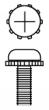 Screw, SEMS, 6x32, PN, Pkg. of 25