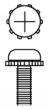 Screw, SEMS, 6x32, PN, Pkg. of 25