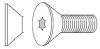 Screw, M5x12, Allen, Pkg. of 8, Handles / Supports